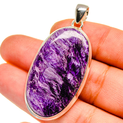 Charoite Pendants handcrafted by Ana Silver Co - PD15710