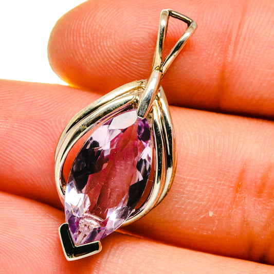 Kunzite Pendants handcrafted by Ana Silver Co - PD15727