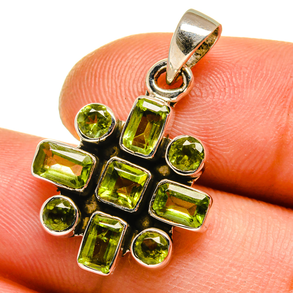 Peridot Pendants handcrafted by Ana Silver Co - PD15728