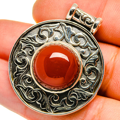 Carnelian Pendants handcrafted by Ana Silver Co - PD15731