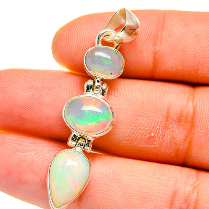 Ethiopian Opal Pendants handcrafted by Ana Silver Co - PD15761