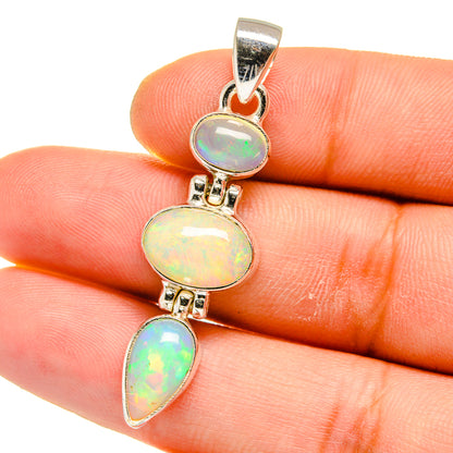 Ethiopian Opal Pendants handcrafted by Ana Silver Co - PD15766