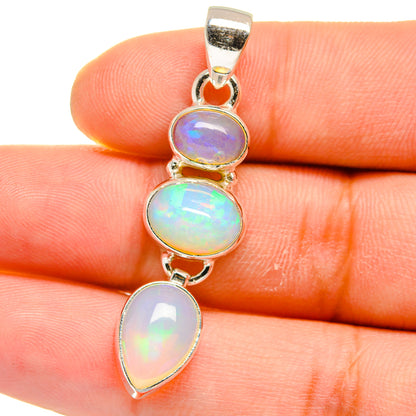 Ethiopian Opal Pendants handcrafted by Ana Silver Co - PD15769