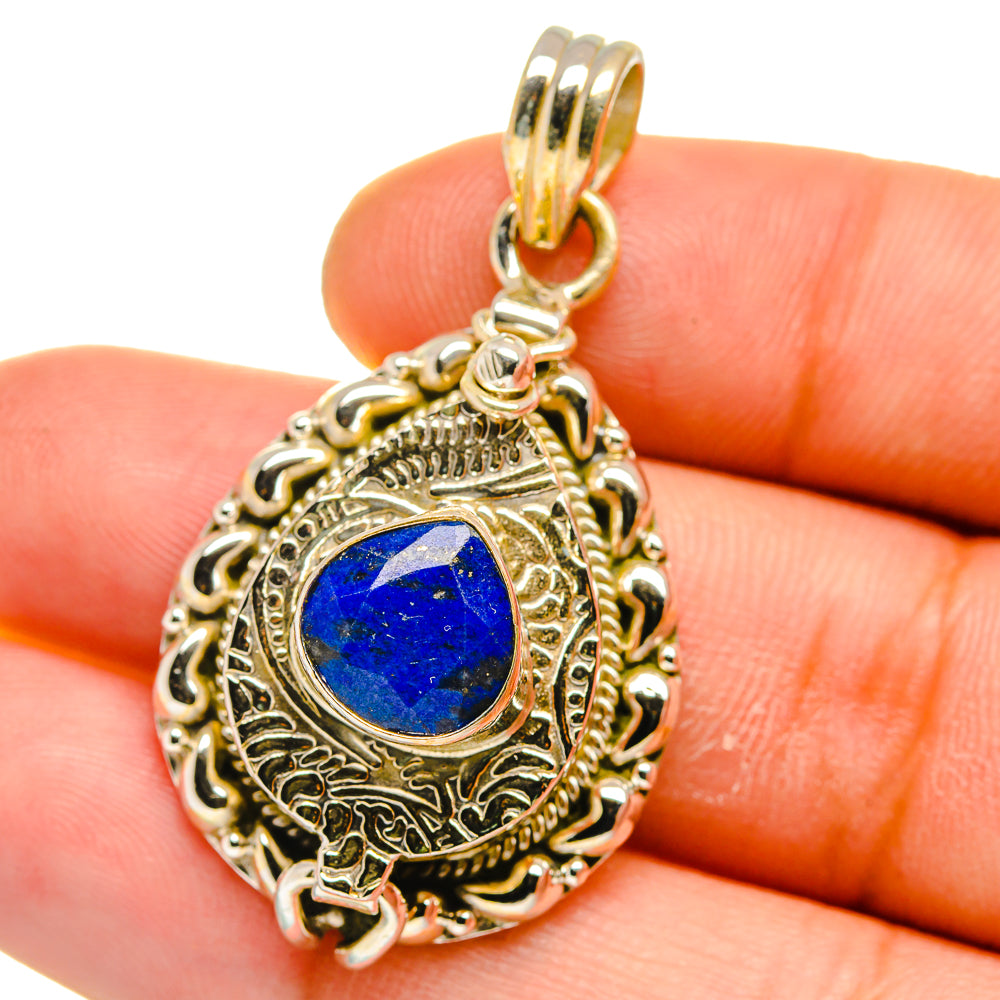 Lapis Lazuli Pendants handcrafted by Ana Silver Co - PD15781