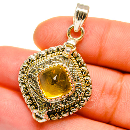 Citrine Pendants handcrafted by Ana Silver Co - PD15790
