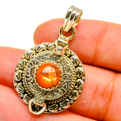 Sunstone Pendants handcrafted by Ana Silver Co - PD15793