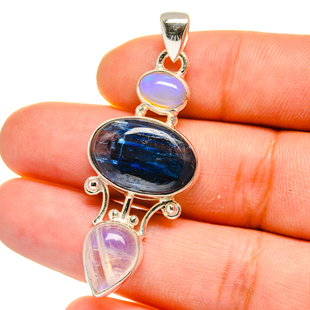 Kyanite Pendants handcrafted by Ana Silver Co - PD15821