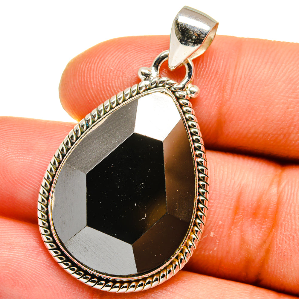 Hematite Pendants handcrafted by Ana Silver Co - PD15824
