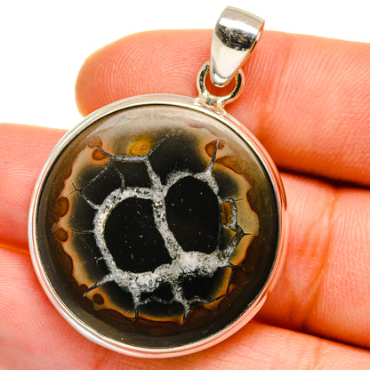 Septarian Geode Pendants handcrafted by Ana Silver Co - PD15835
