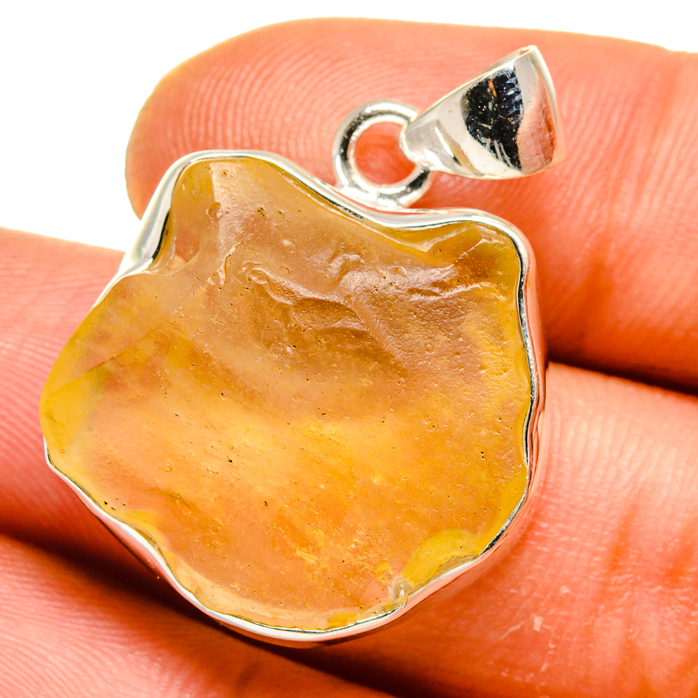 Libyan Glass Pendants handcrafted by Ana Silver Co - PD15862