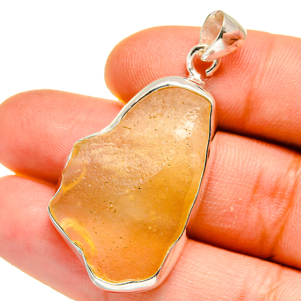 Libyan Glass Pendants handcrafted by Ana Silver Co - PD15865