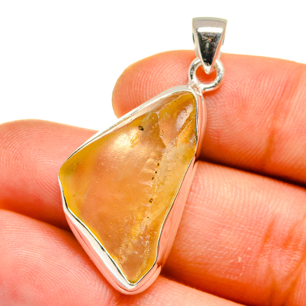 Libyan Glass Pendants handcrafted by Ana Silver Co - PD15872