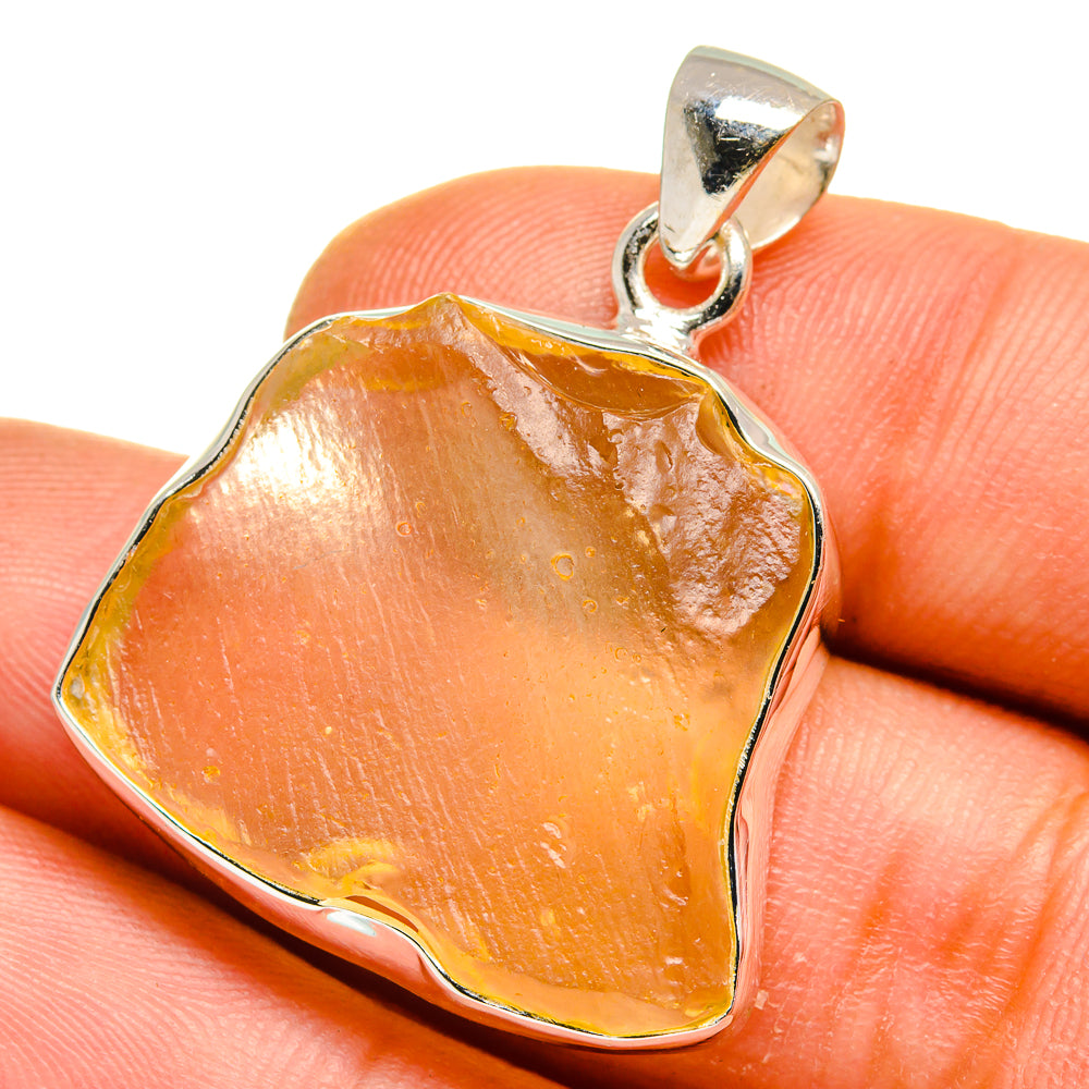 Libyan Glass Pendants handcrafted by Ana Silver Co - PD15874
