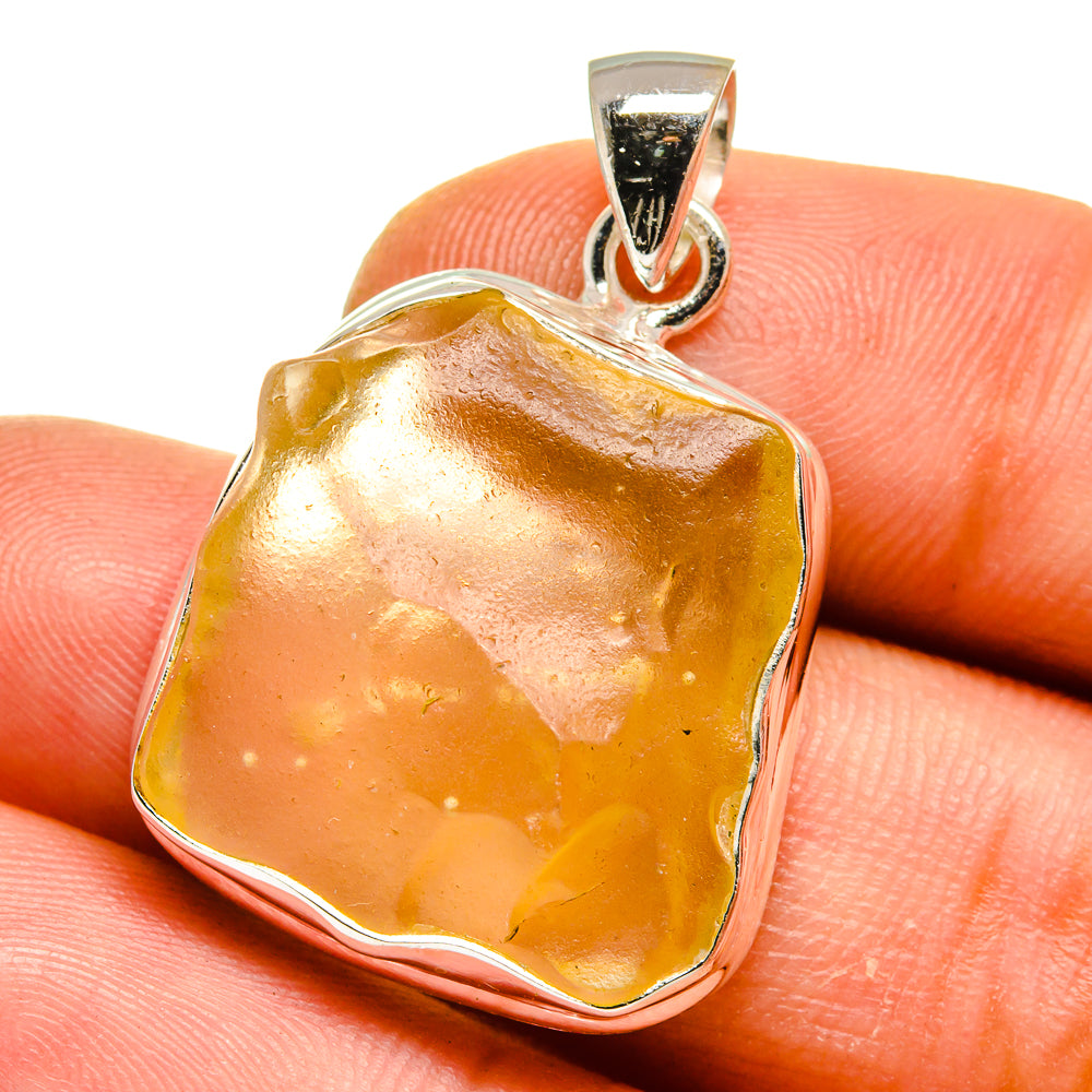 Libyan Glass Pendants handcrafted by Ana Silver Co - PD15879