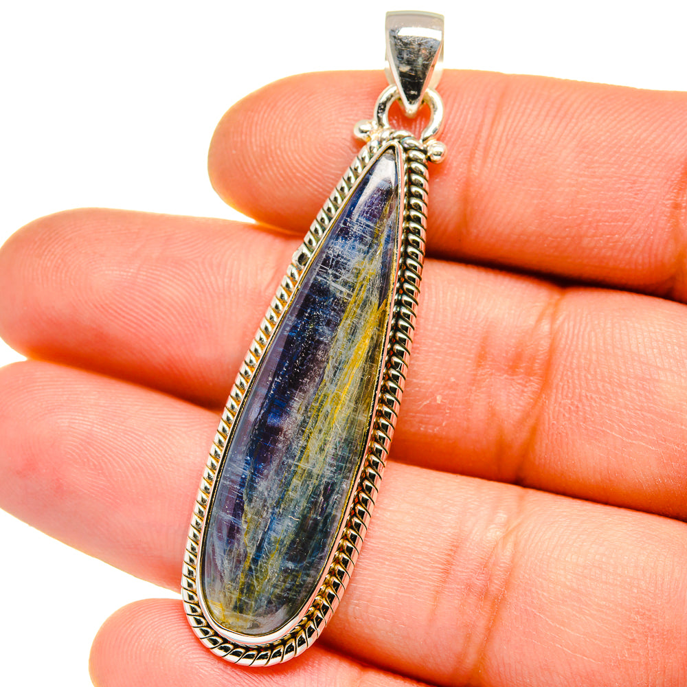 Kyanite Pendants handcrafted by Ana Silver Co - PD15882