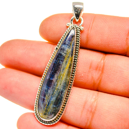 Kyanite Pendants handcrafted by Ana Silver Co - PD15882