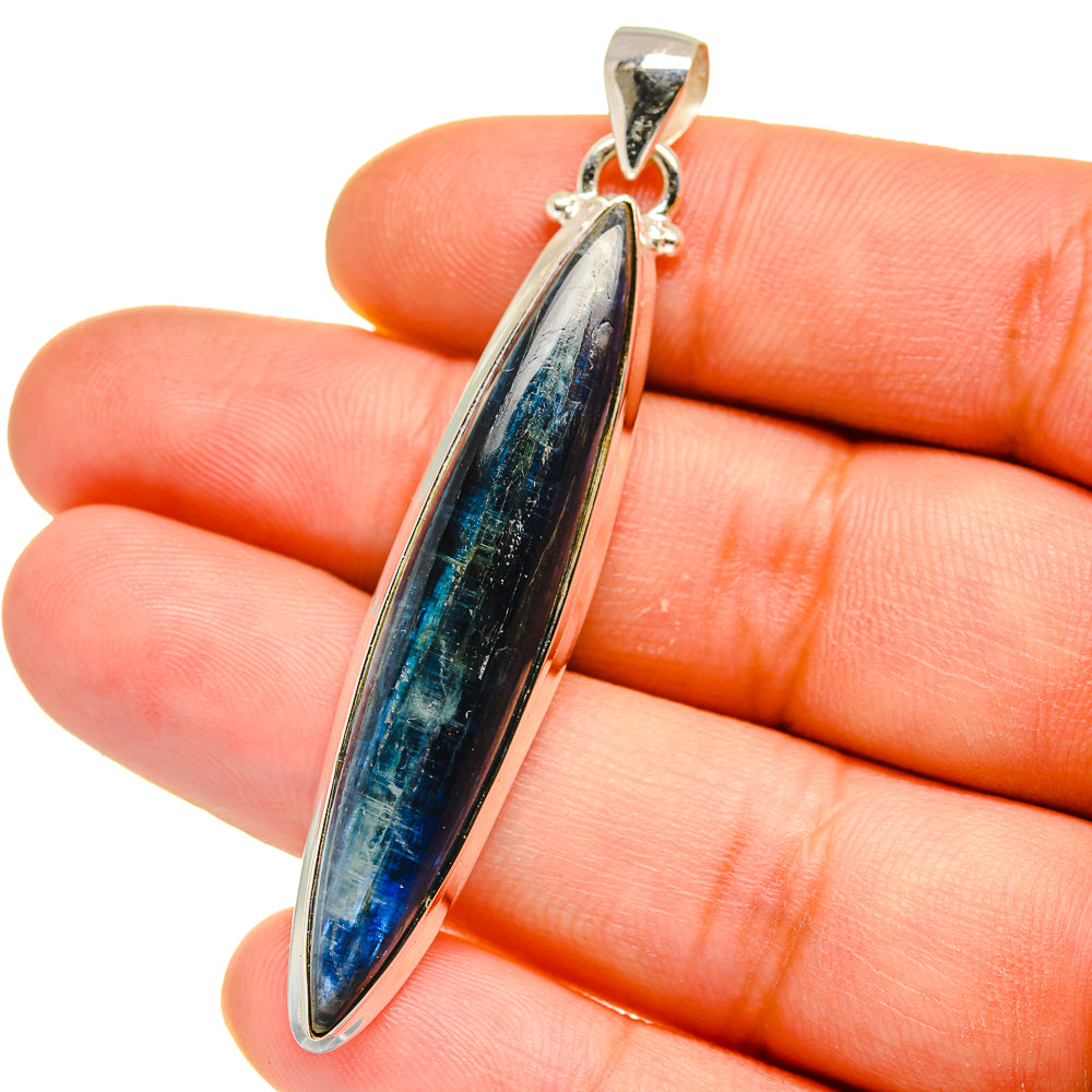 Kyanite Pendants handcrafted by Ana Silver Co - PD15883