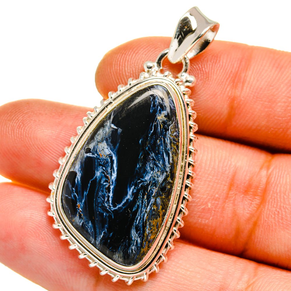 Pietersite Pendants handcrafted by Ana Silver Co - PD15887