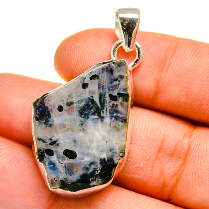 Rainbow Moonstone Pendants handcrafted by Ana Silver Co - PD15888