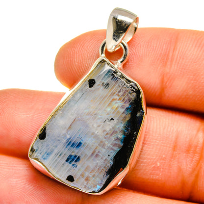 Rainbow Moonstone Pendants handcrafted by Ana Silver Co - PD15894