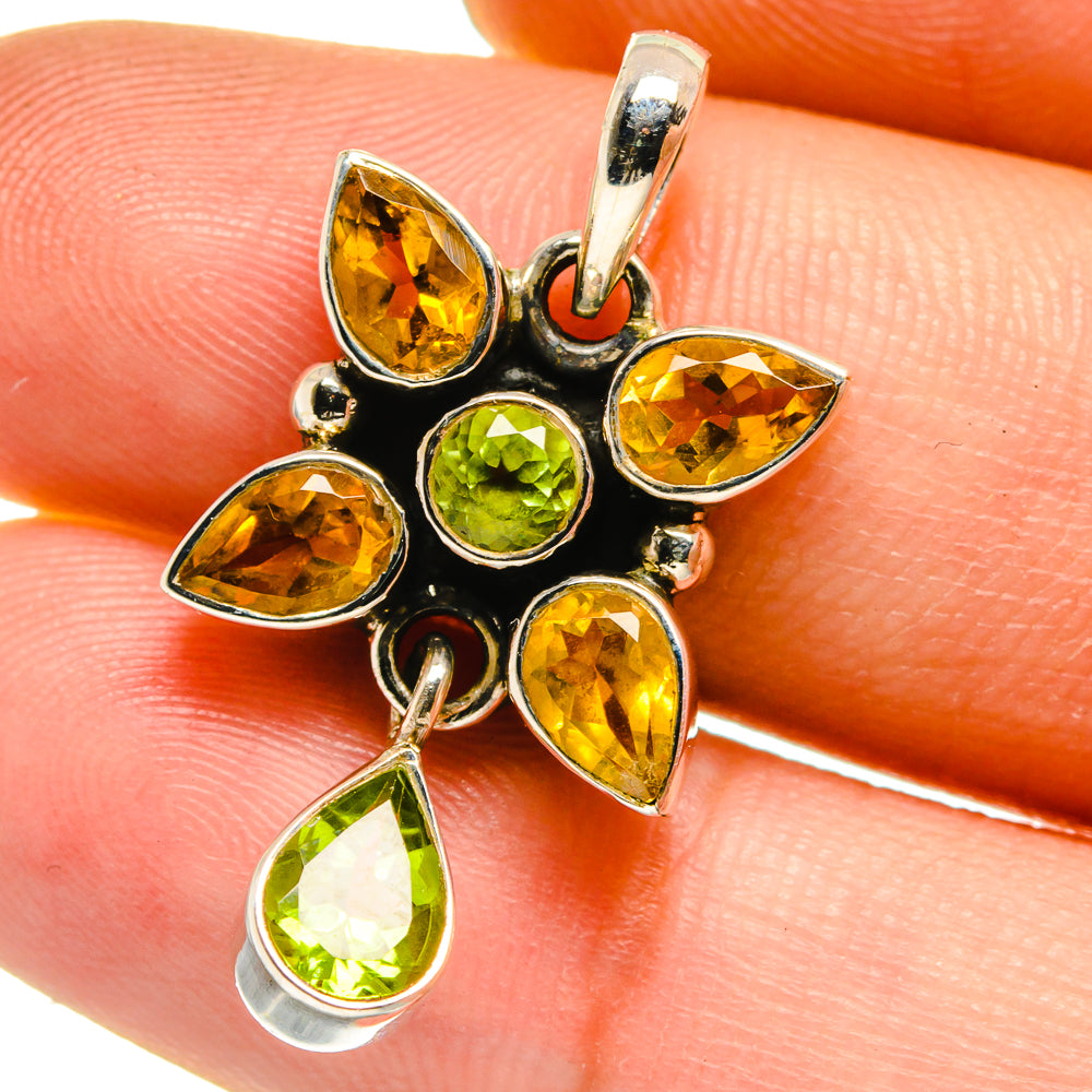 Peridot Pendants handcrafted by Ana Silver Co - PD15901