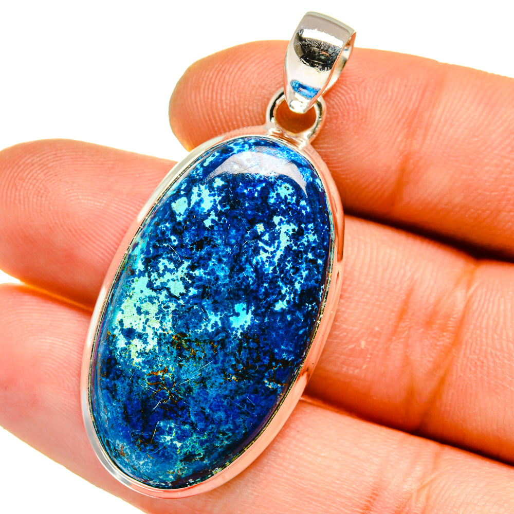 Shattuckite Pendants handcrafted by Ana Silver Co - PD15930