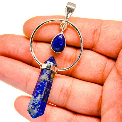 Lapis Lazuli Pendants handcrafted by Ana Silver Co - PD15937