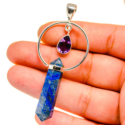 Lapis Lazuli Pendants handcrafted by Ana Silver Co - PD15938