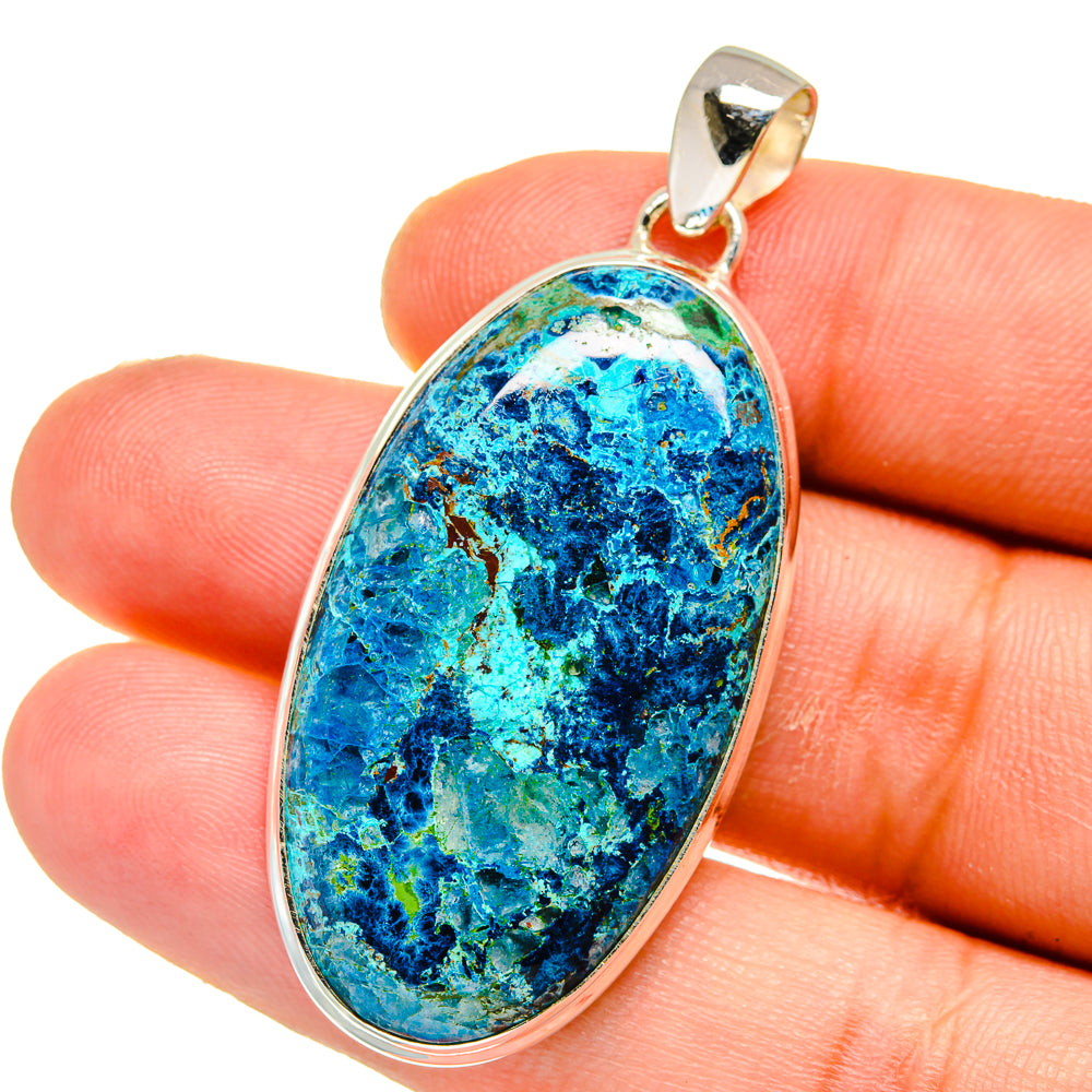 Shattuckite Pendants handcrafted by Ana Silver Co - PD15987