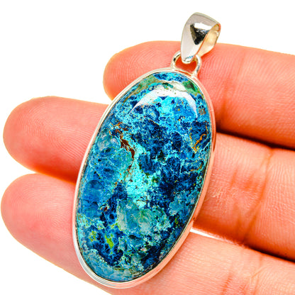 Shattuckite Pendants handcrafted by Ana Silver Co - PD15987