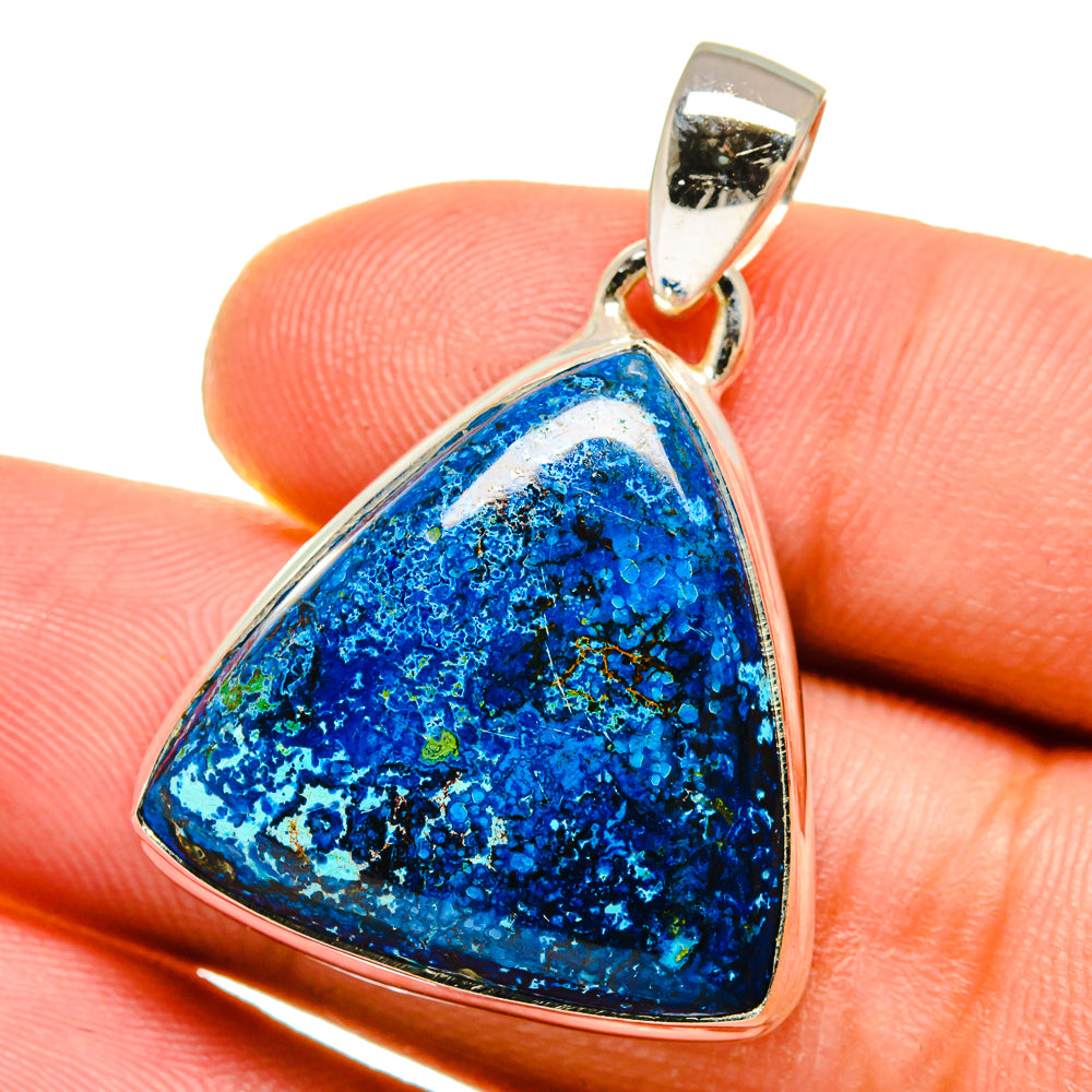Shattuckite Pendants handcrafted by Ana Silver Co - PD15990