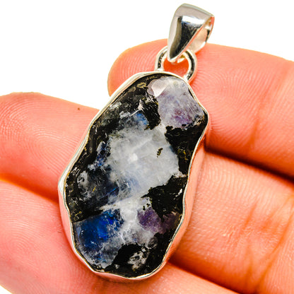 Rainbow Moonstone Pendants handcrafted by Ana Silver Co - PD15996