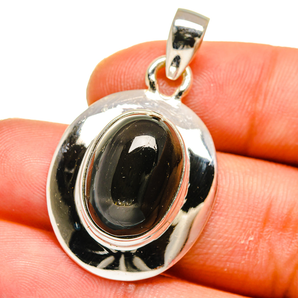 Star Diopside Pendants handcrafted by Ana Silver Co - PD16018