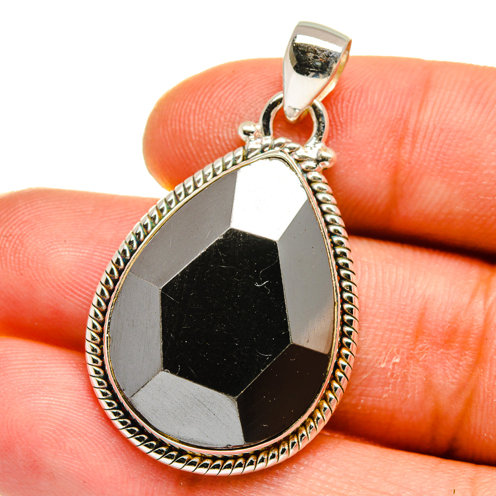 Hematite Pendants handcrafted by Ana Silver Co - PD16021