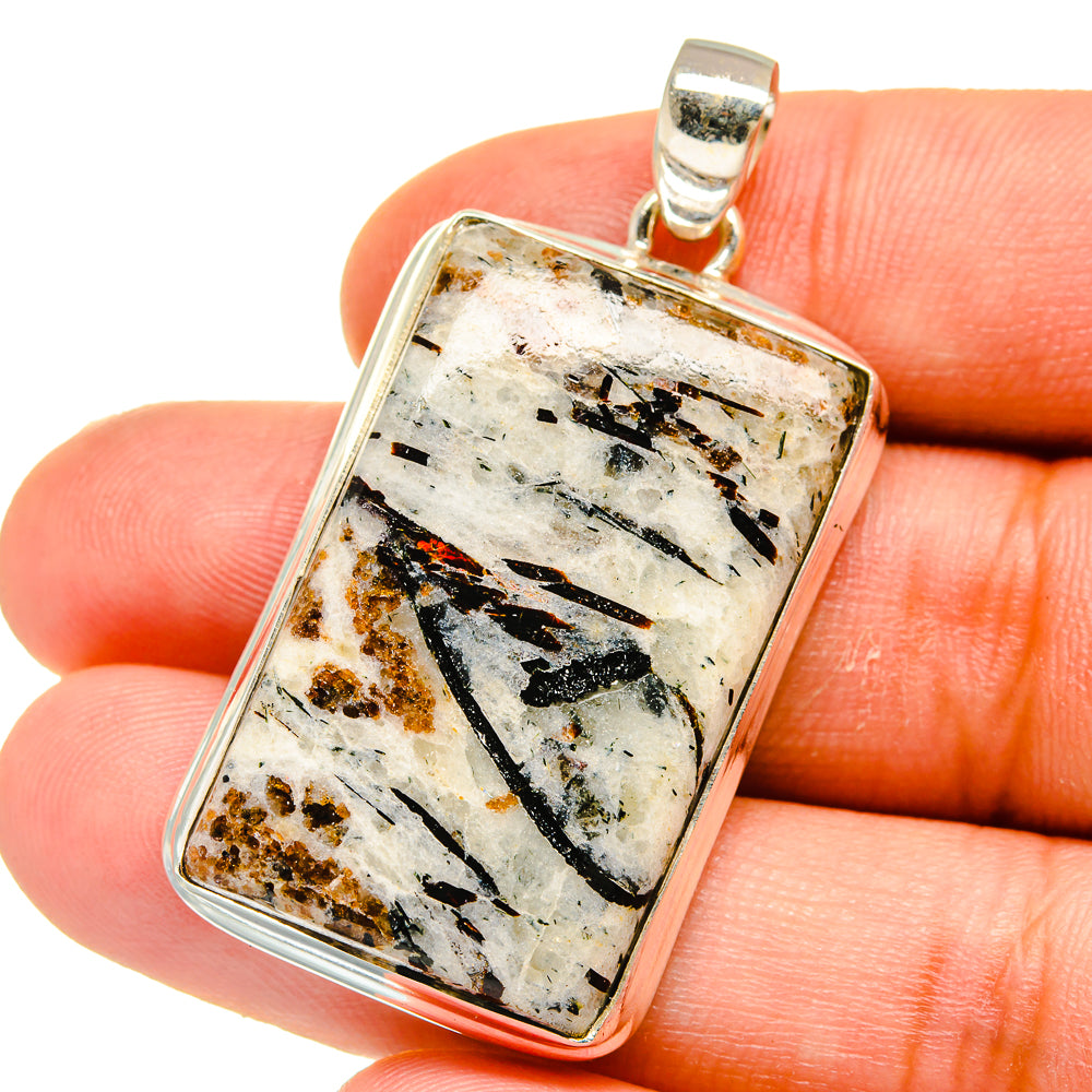 Astrophyllite Pendants handcrafted by Ana Silver Co - PD16028