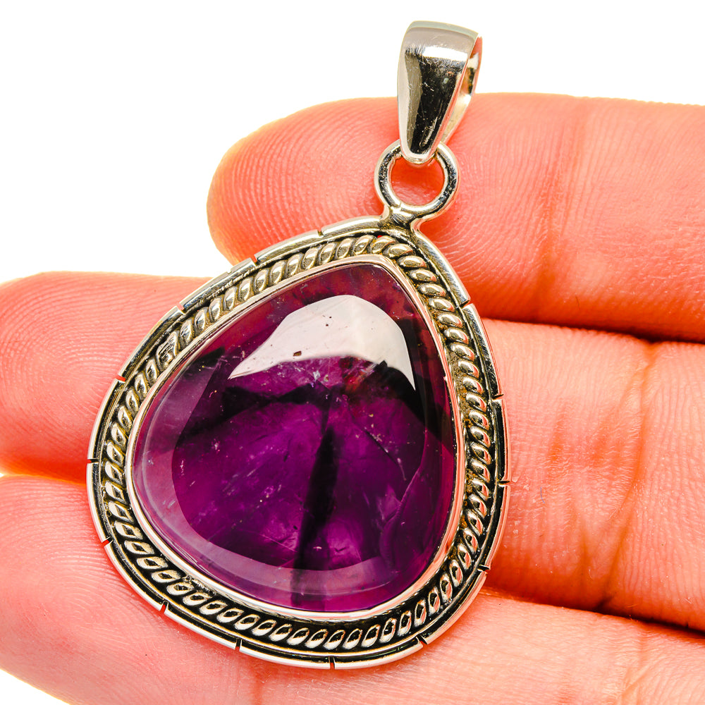 Star Amethyst Pendants handcrafted by Ana Silver Co - PD16046
