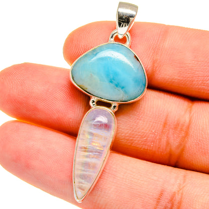 Larimar Pendants handcrafted by Ana Silver Co - PD16078