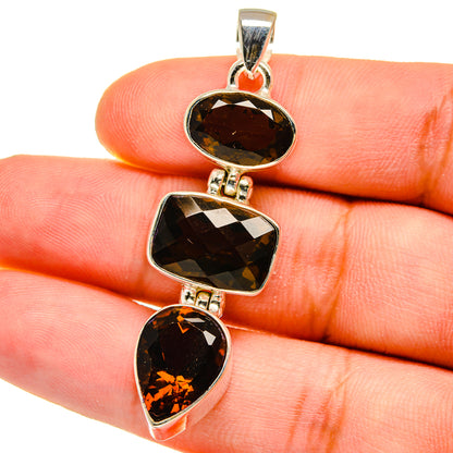 Mandarin Geode Pendants handcrafted by Ana Silver Co - PD16081