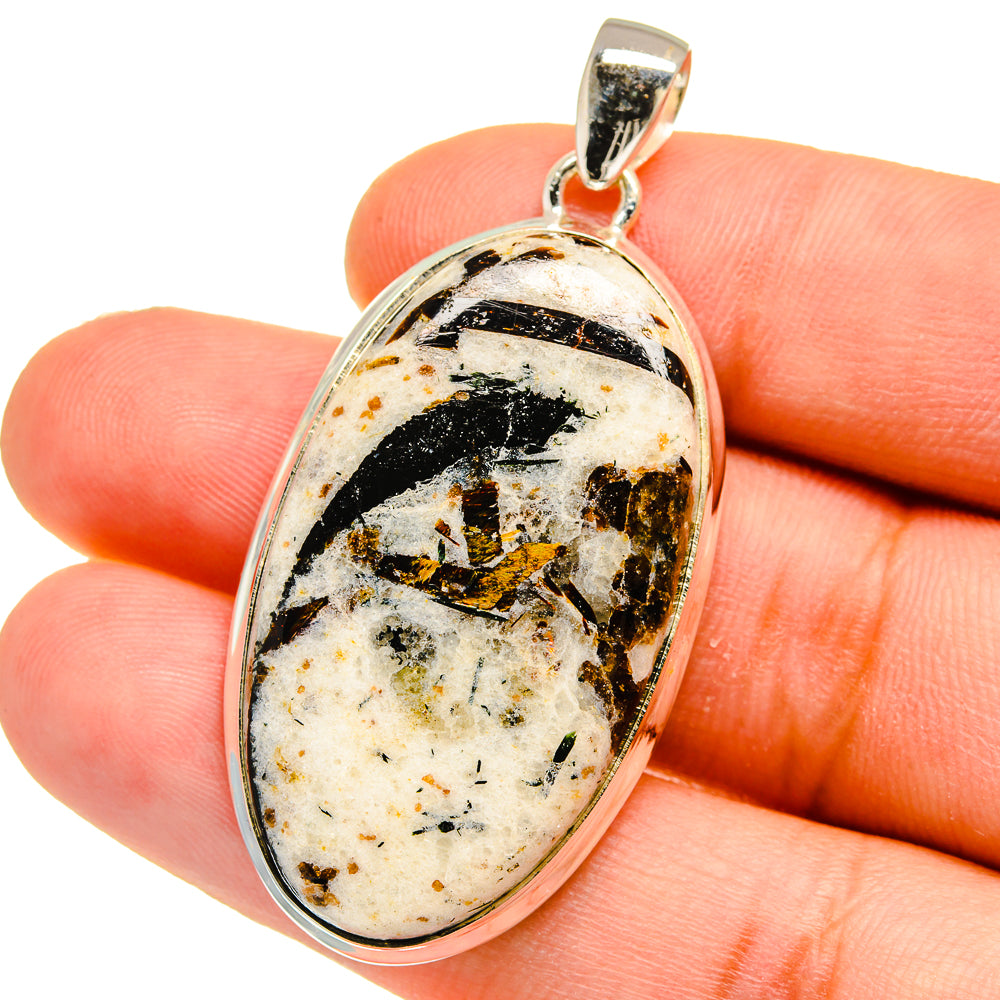 Astrophyllite Pendants handcrafted by Ana Silver Co - PD16105
