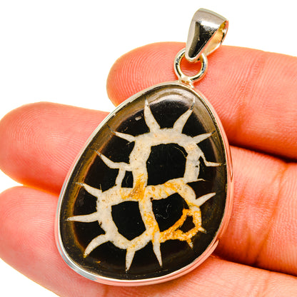 Septarian Geode Pendants handcrafted by Ana Silver Co - PD16106