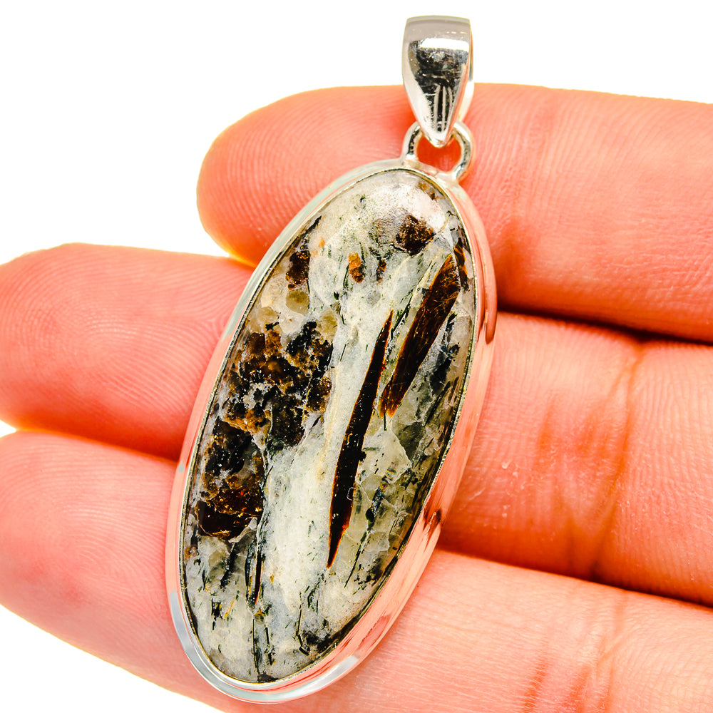 Astrophyllite Pendants handcrafted by Ana Silver Co - PD16108