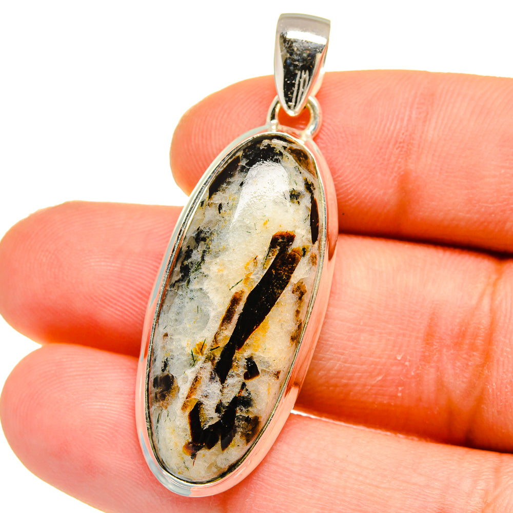 Astrophyllite Pendants handcrafted by Ana Silver Co - PD16109
