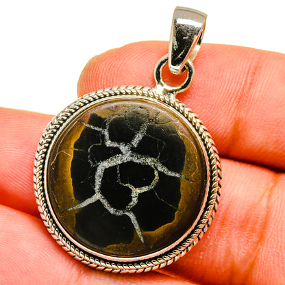 Septarian Geode Pendants handcrafted by Ana Silver Co - PD16113