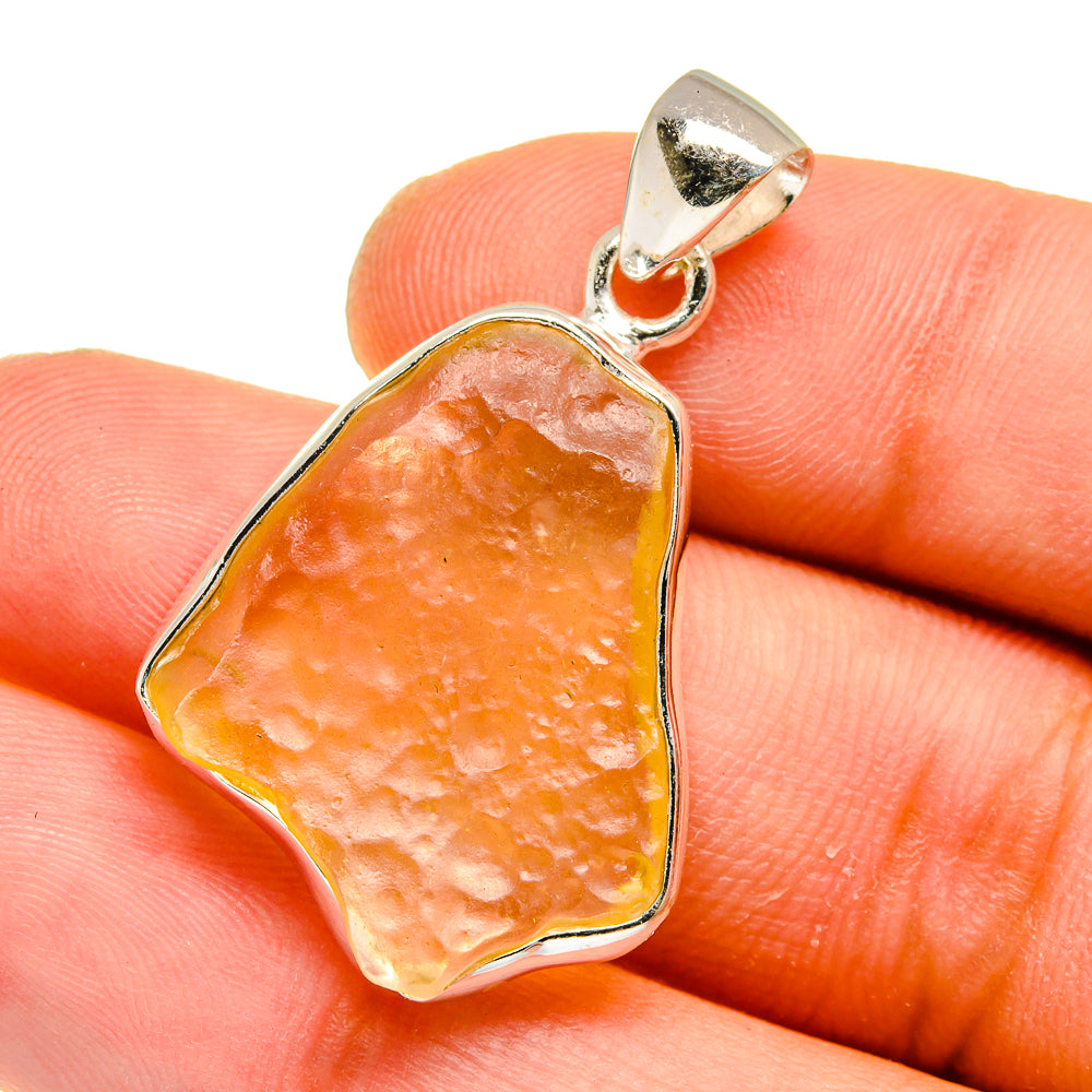 Libyan Glass Pendants handcrafted by Ana Silver Co - PD16117