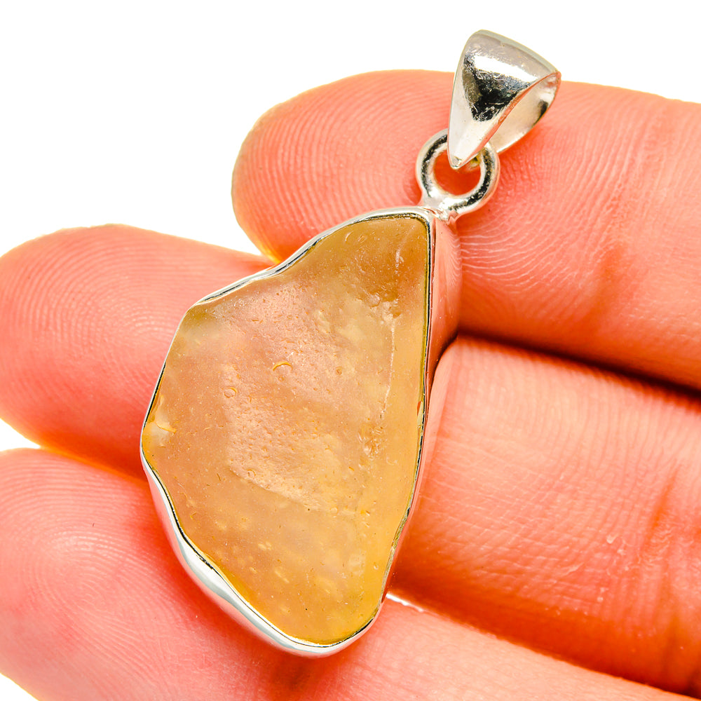 Libyan Glass Pendants handcrafted by Ana Silver Co - PD16118