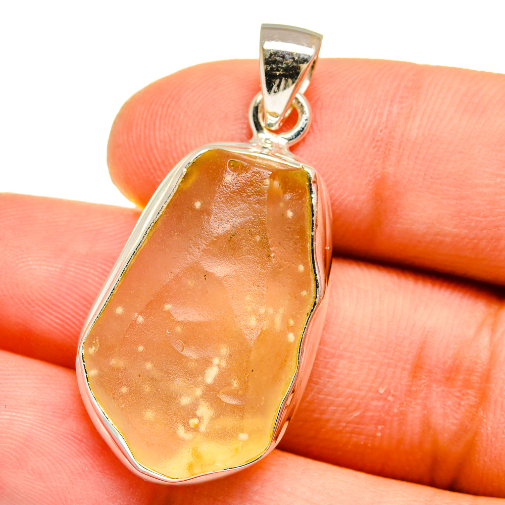 Libyan Glass Pendants handcrafted by Ana Silver Co - PD16121