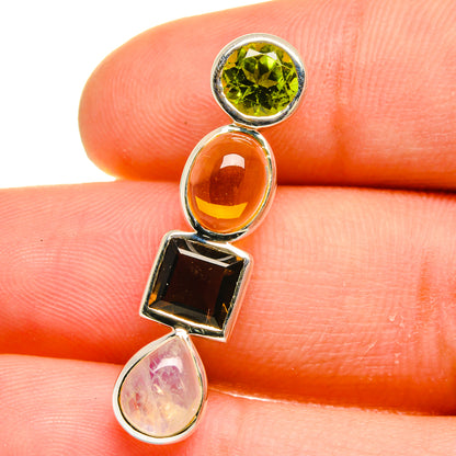 Citrine Pendants handcrafted by Ana Silver Co - PD16132