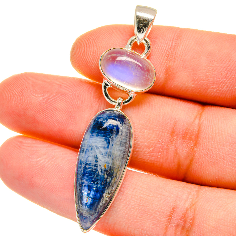 Kyanite Pendants handcrafted by Ana Silver Co - PD16137