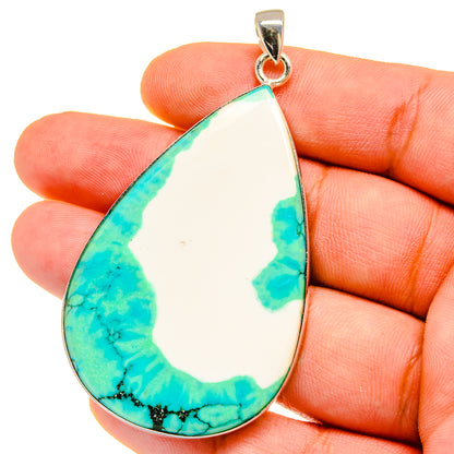 Green Howlite Pendants handcrafted by Ana Silver Co - PD16143
