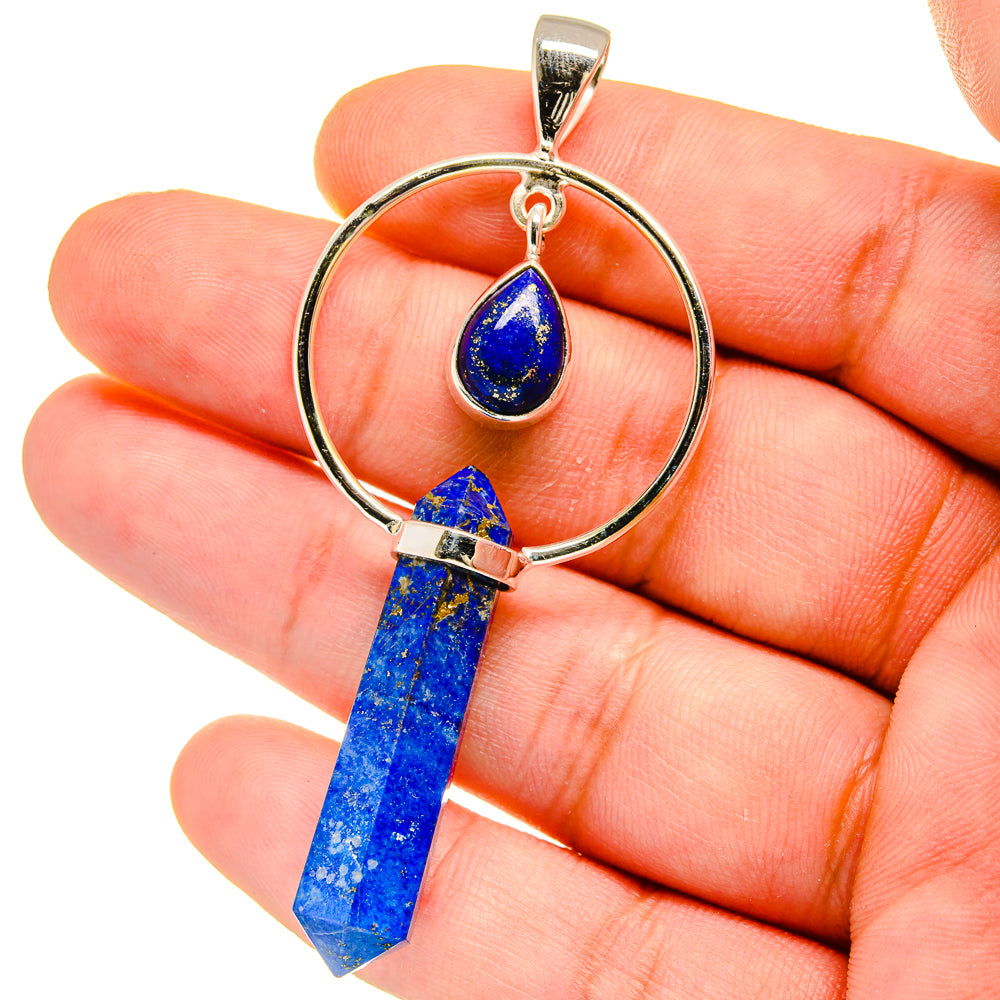 Lapis Lazuli Pendants handcrafted by Ana Silver Co - PD16146